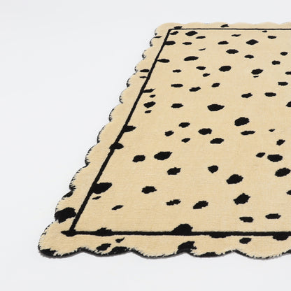 Scallop RUG - Dalmatian -