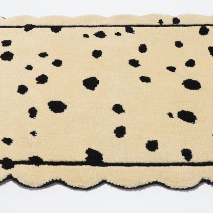Scallop RUG - Dalmatian -