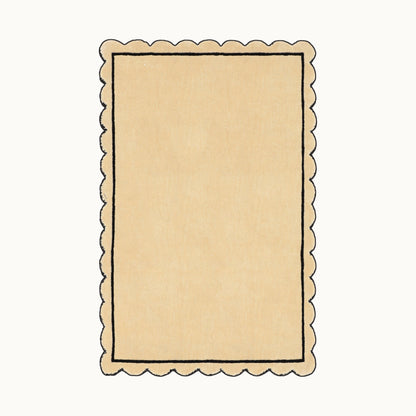 Scallop RUG - Ivory -