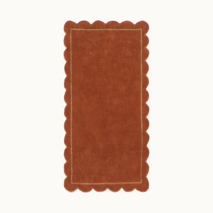 Scallop RUG - Brown -