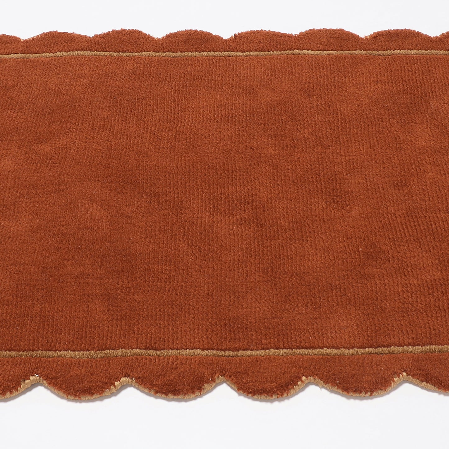 Scallop RUG - Brown -