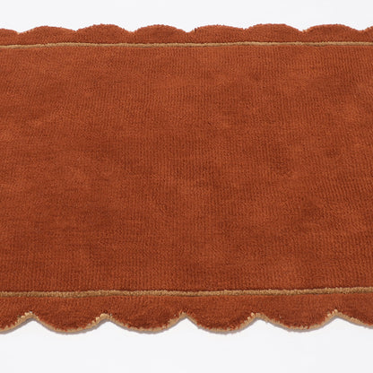 Scallop RUG - Brown -