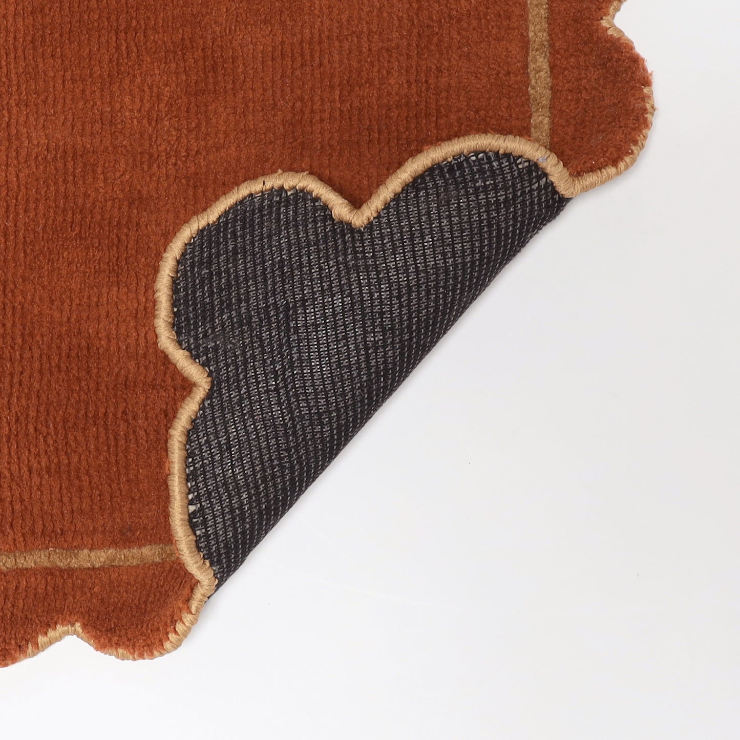 Scallop RUG - Brown -