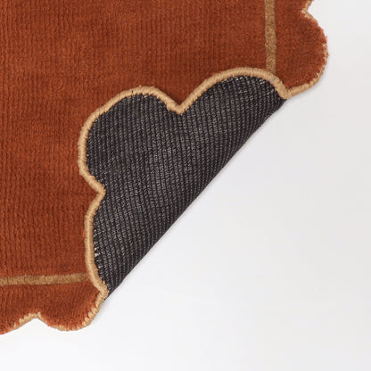 Scallop RUG - Brown -