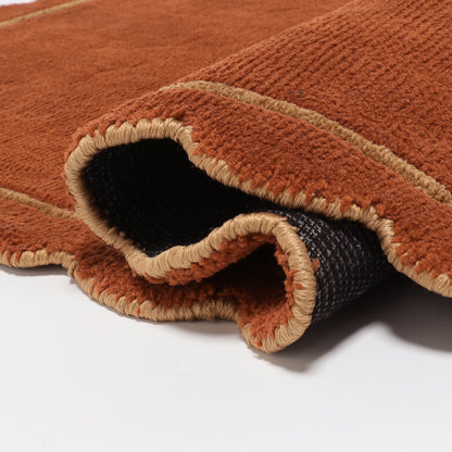 Scallop RUG - Brown -