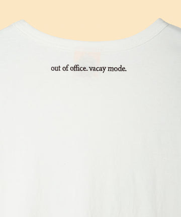 out of office T-shirt – NKNIT