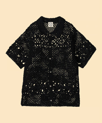 crochet knit shirt – NKNIT