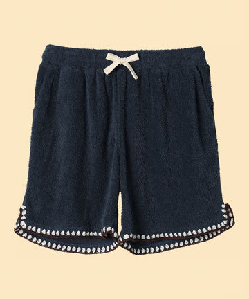 pile crochet shorts – NKNIT