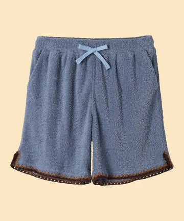 pile crochet shorts – NKNIT