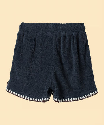 pile crochet shorts – NKNIT
