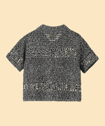 flower crochet knit shirt – NKNIT flower crochet knit shirt – NKNIT