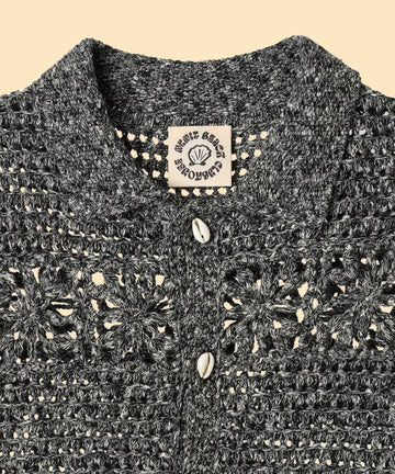 flower crochet knit shirt – NKNIT
