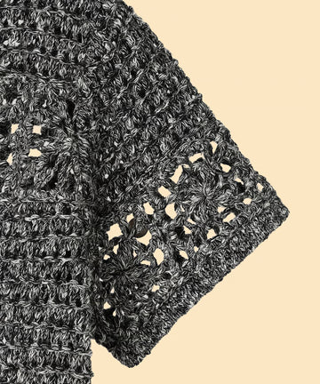 flower crochet knit shirt – NKNIT