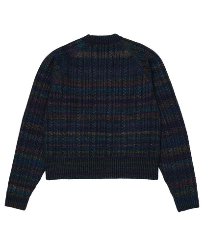mix color cable KNIT_6