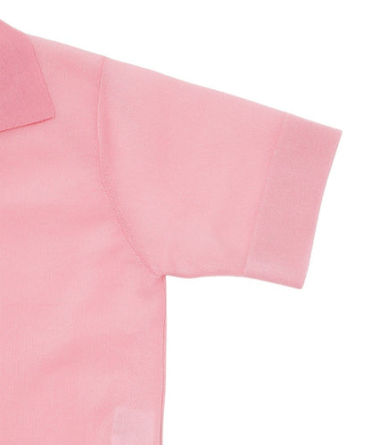 sheer KNIT open collar shirt_20