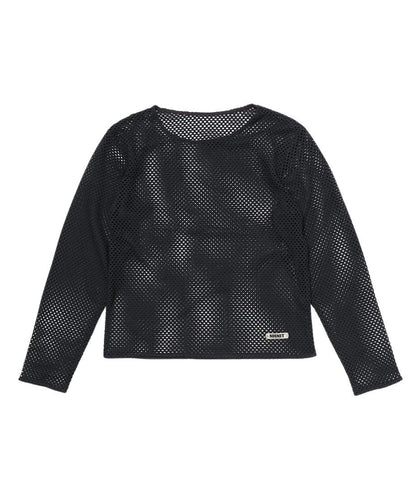 mesh long sleeve T-shirts_7