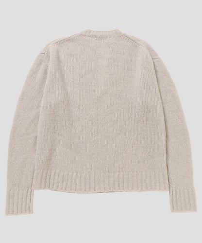 cashmere mix soft V-neck KNIT_7