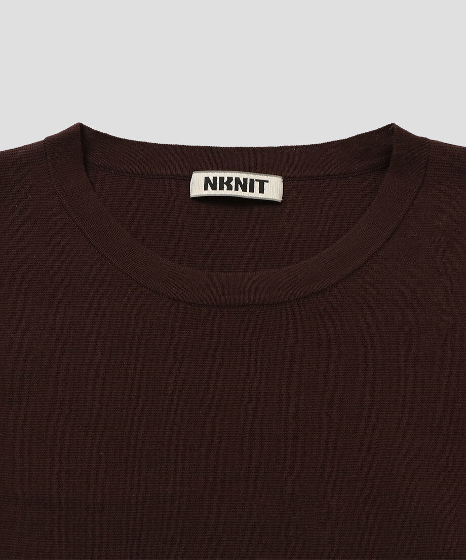 cotton basic T-shirt  KNIT_8