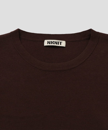 cotton basic T-shirt  KNIT_8
