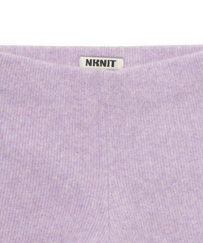 fox mix rib KNIT shorts_8