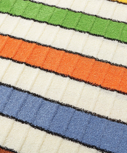 stripe KNIT towel_7