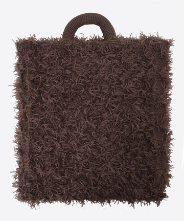 fringe knit big bag – NKNIT