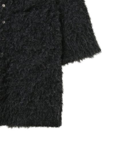 shaggy long KNIT cardigan_6