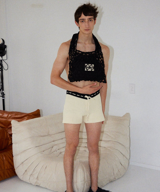 relax KNIT shorts_1