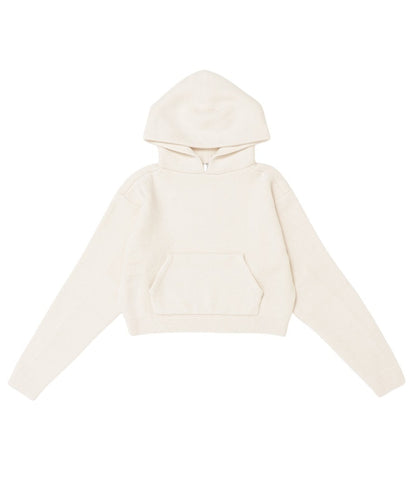 KNIT mini hoodie_4