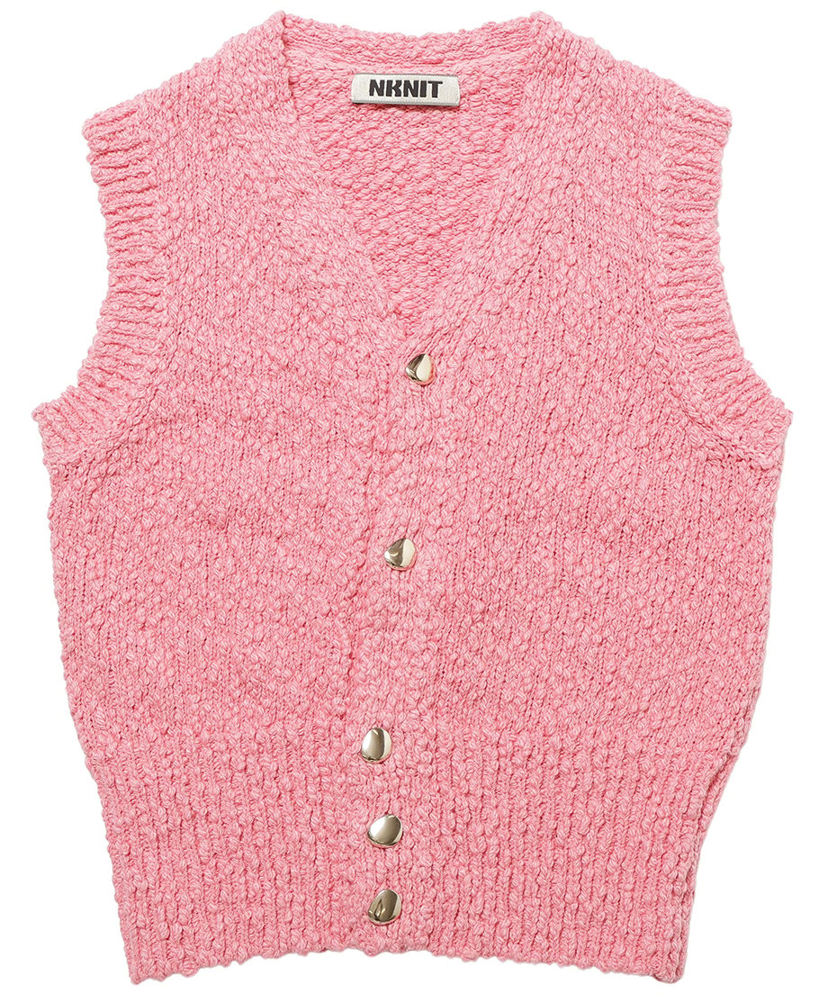 mini V-neck KNIT vest – NKNIT