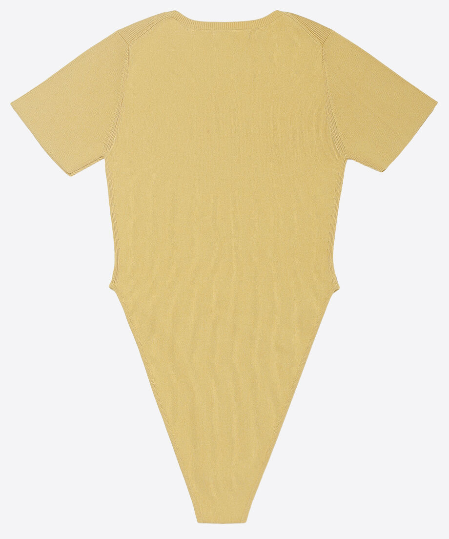 high leg paper knit  body suits_7