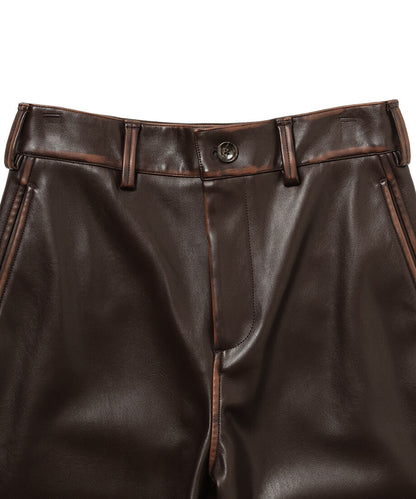 vegan leather high-rise pants_11