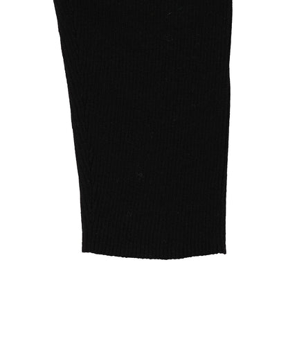 KNIT rib pants_10