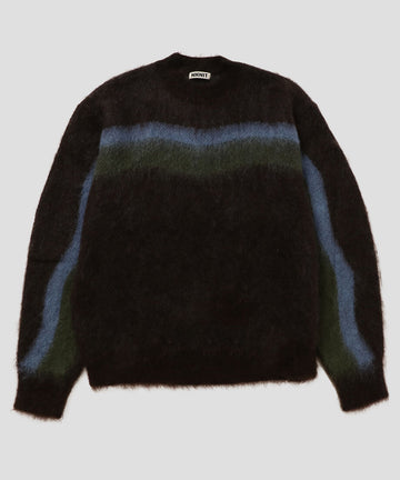 wave pattern mohair KNIT – NKNIT