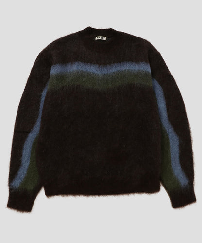 wave pattern mohair KNIT_3