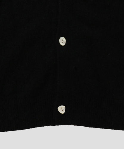 raccoon mix collar KNIT cardigan_9