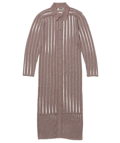 mesh stripe ling KNIT shirt_3