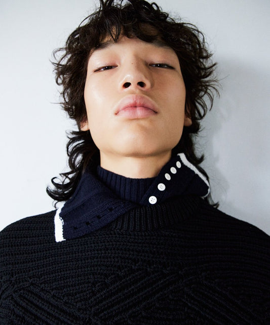 double turtle neck  KNIT_2