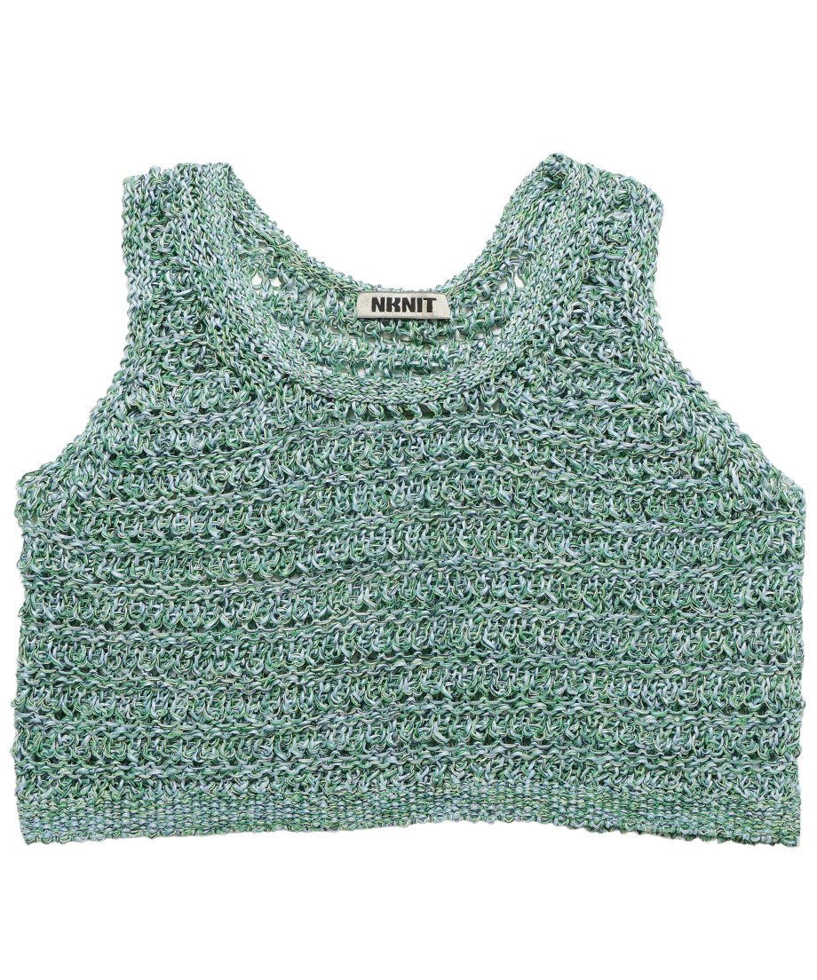 mix color KNIT tank_2