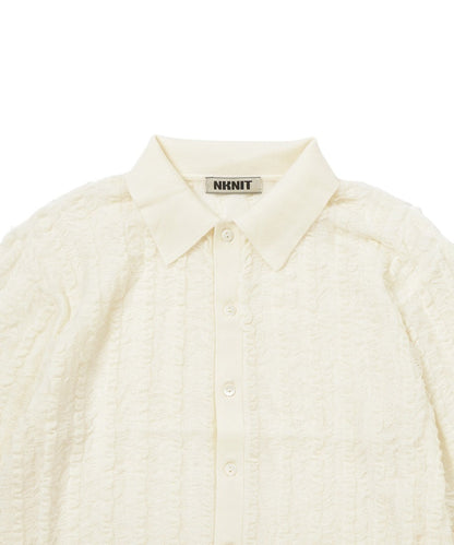 fringe KNIT shirt_5