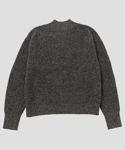 soft wool short V-neck KNIT_7