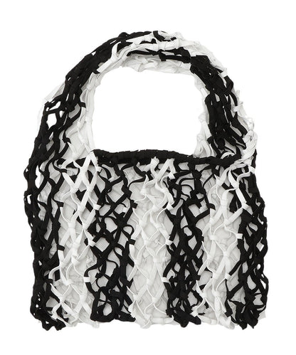 suede macrame bag 【large】_8