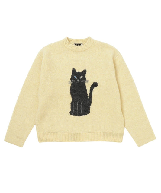 cat/dog jacquard KNIT_2
