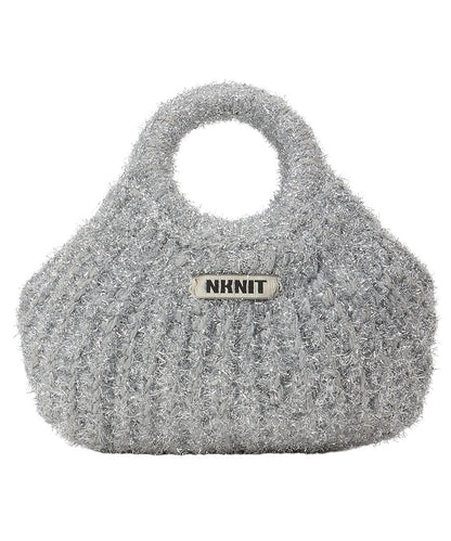 kirakira hand KNITTING bag_2