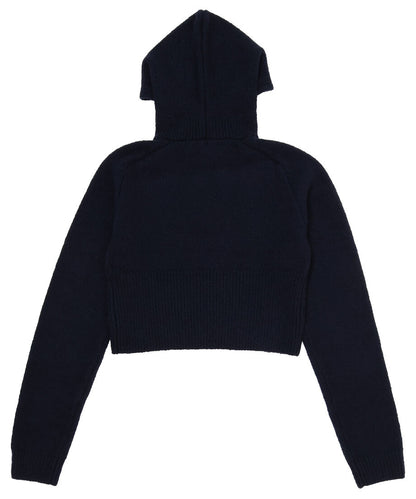 cashmere mix fooded SMALL  KNIT_7