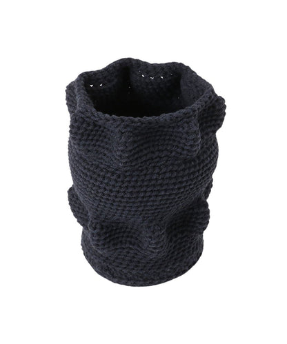NKNIT×carmine marini  M CharcoalBlack_2