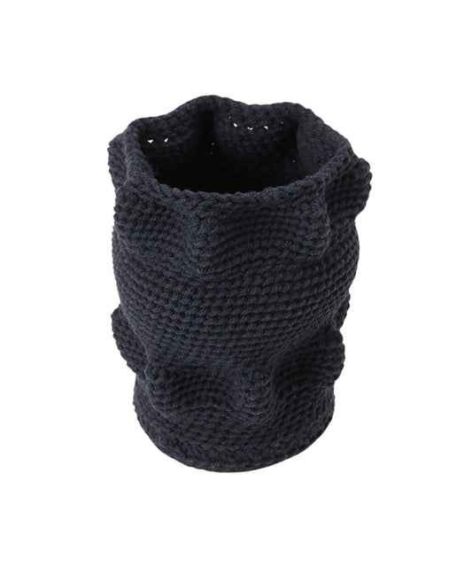 NKNIT×carmine marini  M CharcoalBlack_2