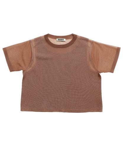 sheer tank top KNIT T-shirt_6