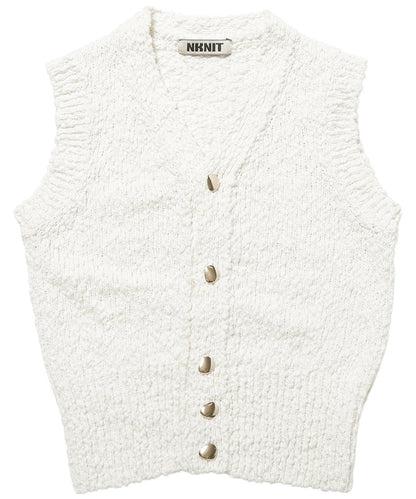 mini V-neck KNIT vest_4
