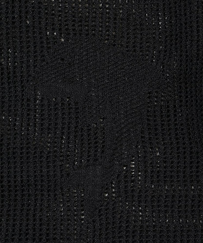 mesh dolphin KNIT  shirt_10